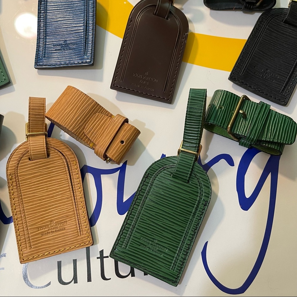 Rare Louis Vuitton Luggage Tags
& Poignet Sets (Price per 1 Set Each) - Picture 4 of 12